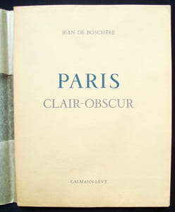Paris clair-obscur -
