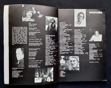 Exit N°12/13, troisième trimestre 1977 - . GIBBAL (Jean-Marie) - BAILLY (Jean-Christophe) - JULIET (Charles) - GYSIN (Brian) - LUTHI (Urs) - BIRO ...