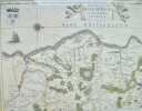 Comitatuum Boloniae et Guines Descriptio - Carte des Comtés de Boulogne-sur-Mer et Guines -. BLAEU (Willem Janszoon) -