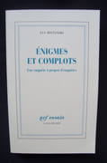 Enigmes et complots - Une enquête à propos d'enquêtes -  par BOLTANSKI (Luc) - 