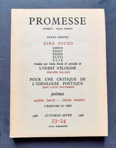 Promesse - n°23-24, automne-hiver 1968 -