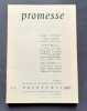 Promesse - n°17, printemps 1967 -. KERNO (Jacques) - VALIN (Jean-Claude) - CHAR (René) - PEROL (Jean) -