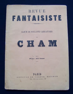 Album de soixante caricatures par Cham -