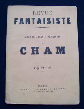 Album de soixante caricatures par Cham - . CHAM - NOE (Amédée de) -