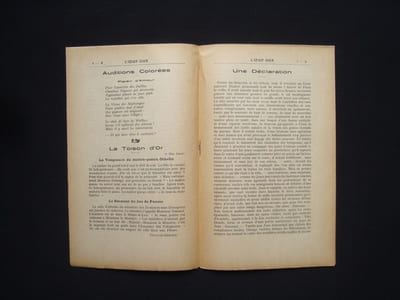 L'Oeuf dur - N°4 - été 1921 -