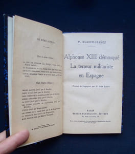 Alphonse XIII démasqué - La terreur militariste en Espagne -