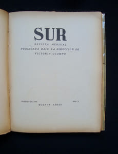 Sur - Febrero de 1940 : N°65 - 