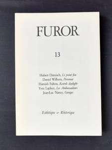 Furor N°13 - Esthétique et Rhétorique - 