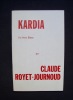 Kardia -. ROYET-JOURNOUD (Claude) -