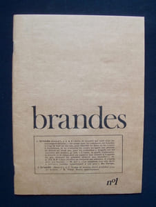 Brandes N°1 - Avril 1975 -