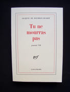 Tu ne mourras pas - journal VII - par BOURBON BUSSET (Jacques de) -