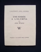 Une soirée à l'Olympia -  par WERTH (Léon) -  - Image 1
