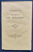 Messieurs les assassins -  par KARR (Alphonse) -  - Image 1