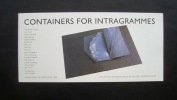 Containers for intragrammes - Collection internationale de reliures expérimentales -. LAMBERT (Henri) - COLLECTIF DE RELIEURS - 