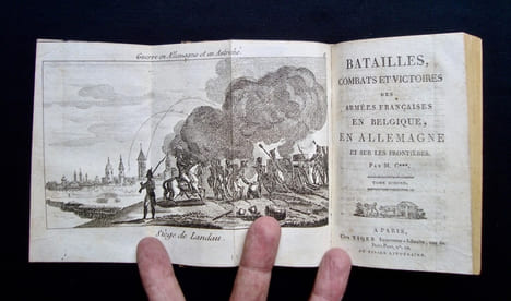 Batailles, combats et victoires des armées françaises en Belgique, en Allemagne et sur les frontières. Par M.C.***. (anonyme) - (guerres ...