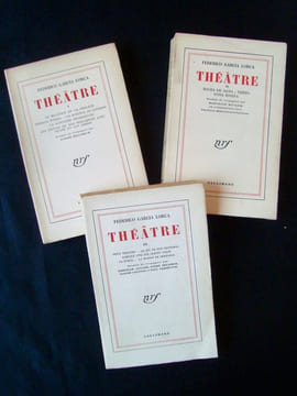 Théâtre I, II et III - . LORCA (Federico Garcia) -