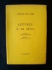 Lettres à sa mère - . VAN GOGH (Vincent) - 