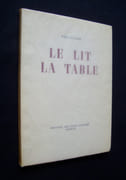Le lit la table - par ELUARD (Paul) - - Image 1