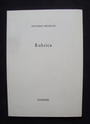 Rubrica - par GRAZIANI (Antoine) - - Image 2