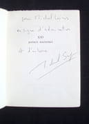XXI poèmes nocturnes (1944-1961) -   par SAGER (Michel) -  - Image 1