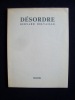 Désordre -. DELVAILLE (Bernard) - 