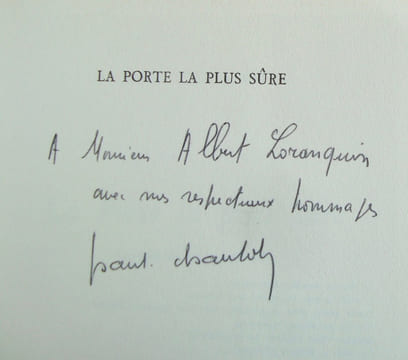 La porte la plus sûre - . CHAULOT (Paul) - 