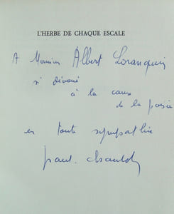 L'herbe de chaque escale -