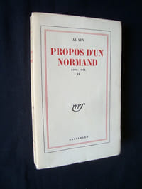 Propos d'un normand - 1906-1914 - II -