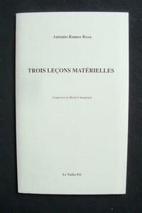 Trois leçons matérielles - 