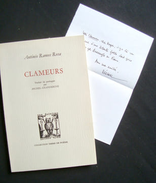 Clameurs - . RAMOS ROSA (Antonio) - (Roger Munier) -