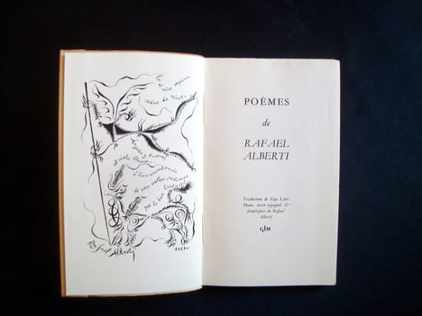 Poèmes de Rafael Alberti -. ALBERTI (Rafael) - (Guy Levis Mano) -