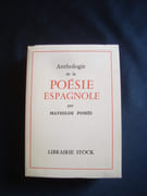 Anthologie de la poésie espagnole - par POMES (Mathilde) -