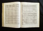 Don Giovanni - Dramma Giocoso - Messo in musica dal Signor W.A.Mozart - Atto Secondo - . MOZART (Wolfgang Amadeus) - 