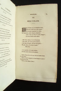 Le Romancero françois - Histoire de quelques anciens trouvères et choix de leurs chansons. Le tout nouvellement receuilli par M. Paulin Paris, employé aux manuscrits de la bibliothèque du roi -