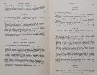 La formation de l'unité française - Leçons professées au Collège de France -