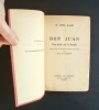Don Juan - Une étude sur le double -. RANK (Otto) - 
