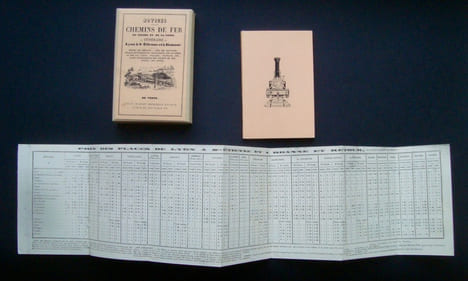 Notices sur les chemins de fer du Rhône et de la Loire et itinéraire de Lyon à Saint-Etienne et à Roanne. . PEUVERGNE (Albert) -