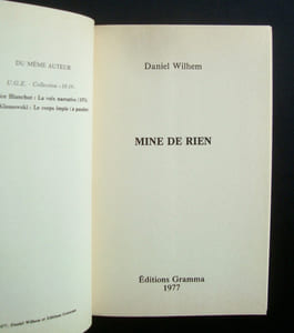 Mine de rien.