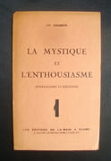 La mystique et l'enthousiasme (surréalisme et religion) - par CHABRUN (Jean-François) - 