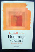Hommage au Carré - Journal 1998 -  par CAMUS (Renaud) - - Image 1