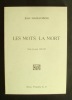 Les Mots, la mort - Choix de textes 1965-1985 -. MAZEAUFROID (Jean) - 