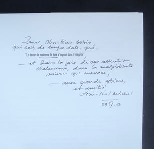 "Le devoir de maintenir le livre s'impose dans l'intégrité" - 1996-2016 : William Blake & Co. éditeur -