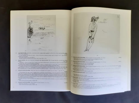 Lettres et manuscrits autographes - Dessins d'écrivains - documents historiques - . (Mérimée, Hugo, Max Jacob, Vigny, George Sand, Saint-Exupéry, ...