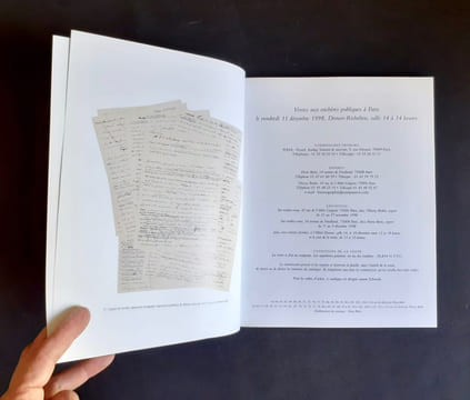 Importants manuscrits et correspondances autographes relatifs à l'histoire, à la science et à la littérature - . DE GAULLE (Général) - LOUIS XIV - ...