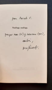 Naufrage, naufrage.