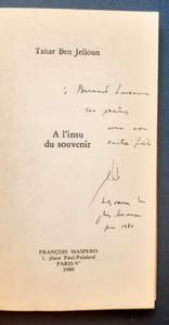 A l’insu du souvenir.