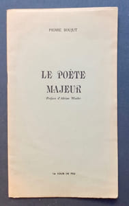 Le poète majeur.