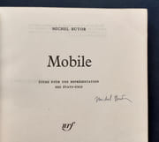 Mobile. Etude pour une représentation des Etats-Unis.  par BUTOR (Michel).  - Image 1