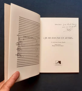 « Je ne suis pas un autre » In memoriam Georges Bataille. Poème lyrique. Musique de Patrice Mestral.