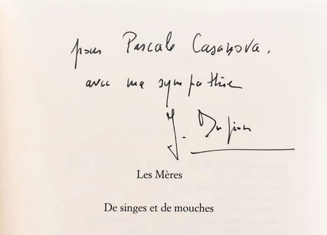 De singes et de mouches, précédé de, Les Mères. . DUPIN (Jacques).